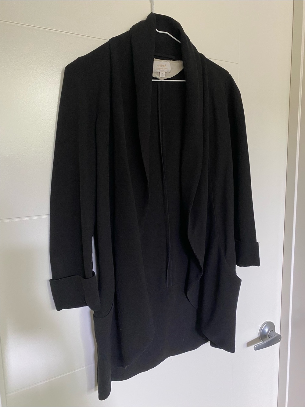 Aritzia Wilfred Chevalier Blazer Black
